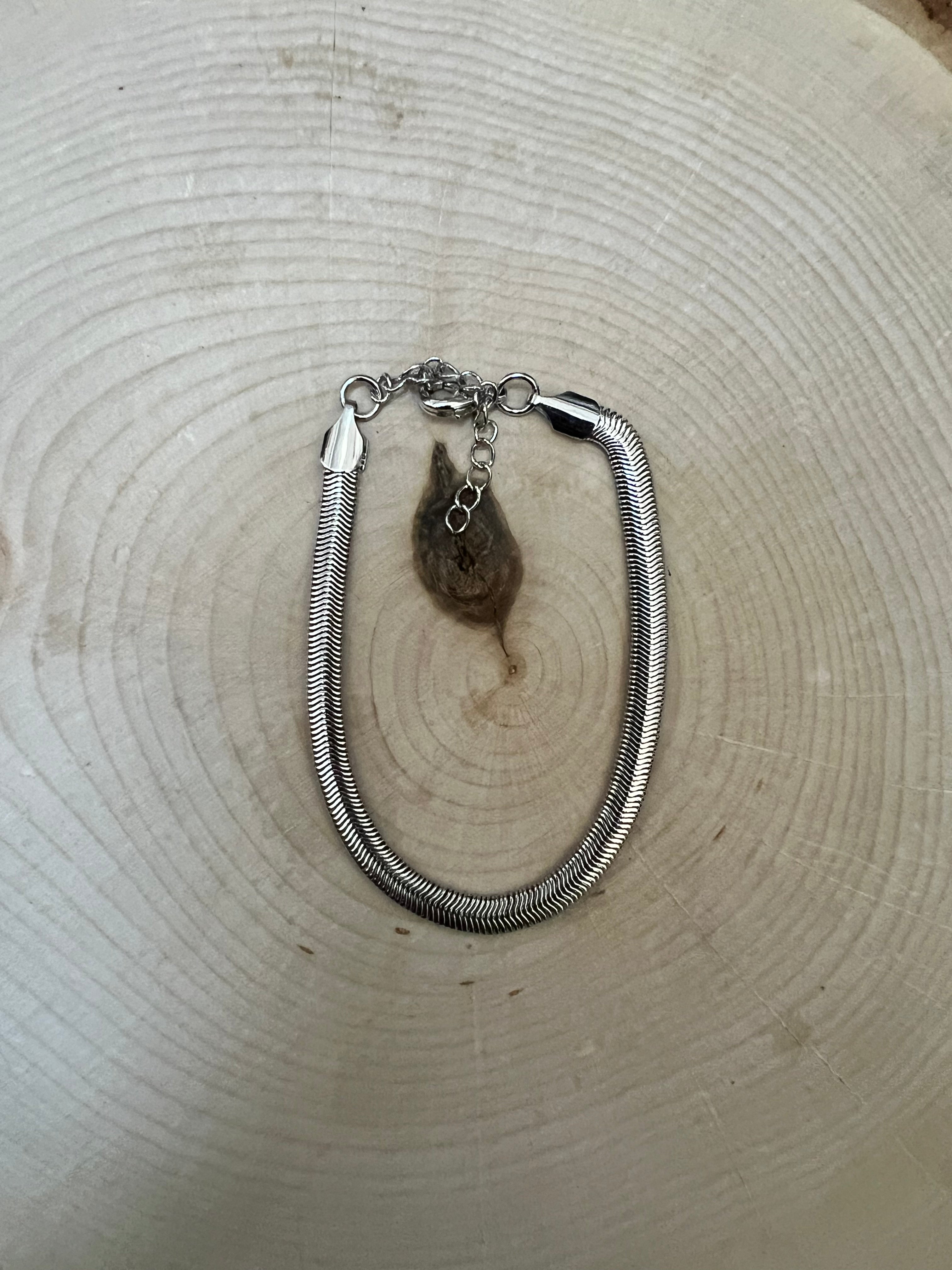 Silver Snake Bracelet