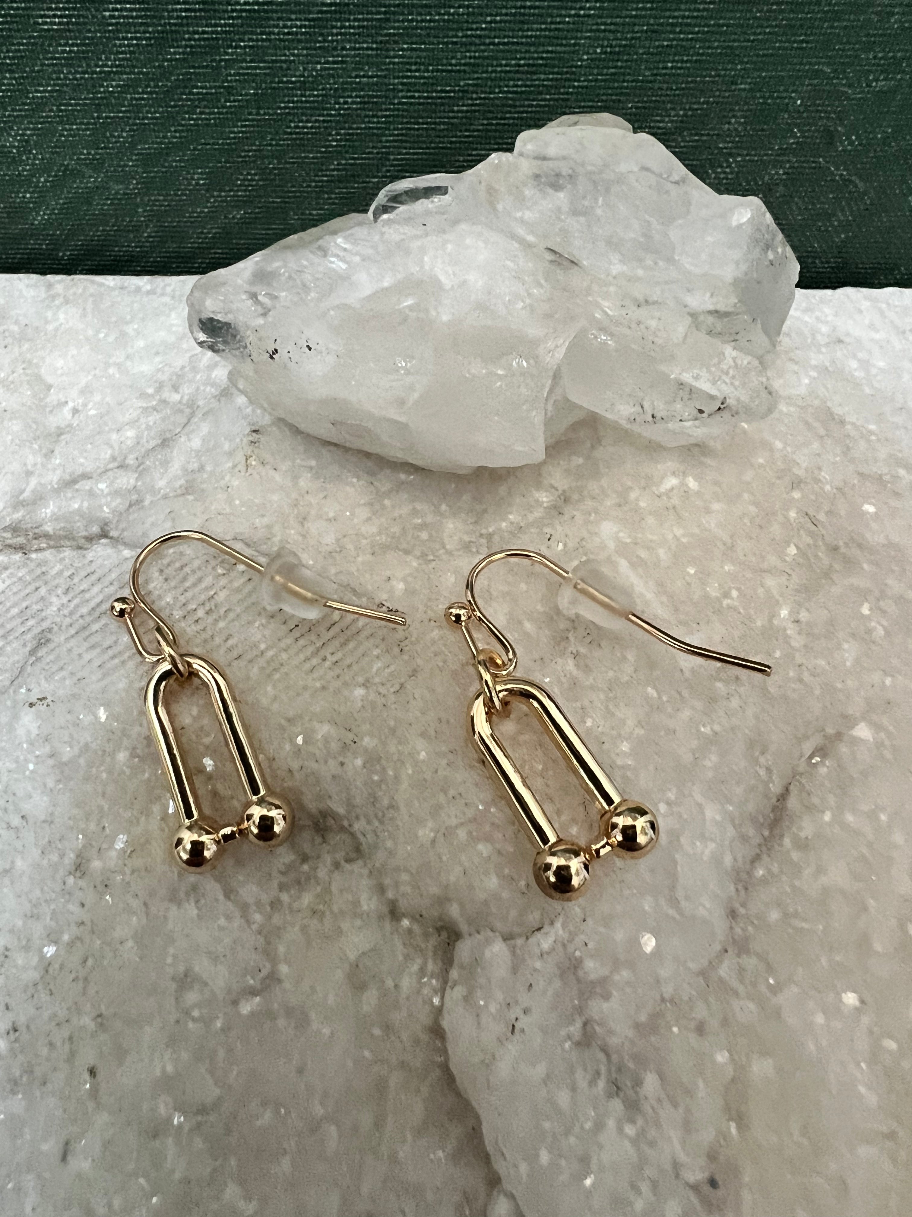 Gold Pali Earrings