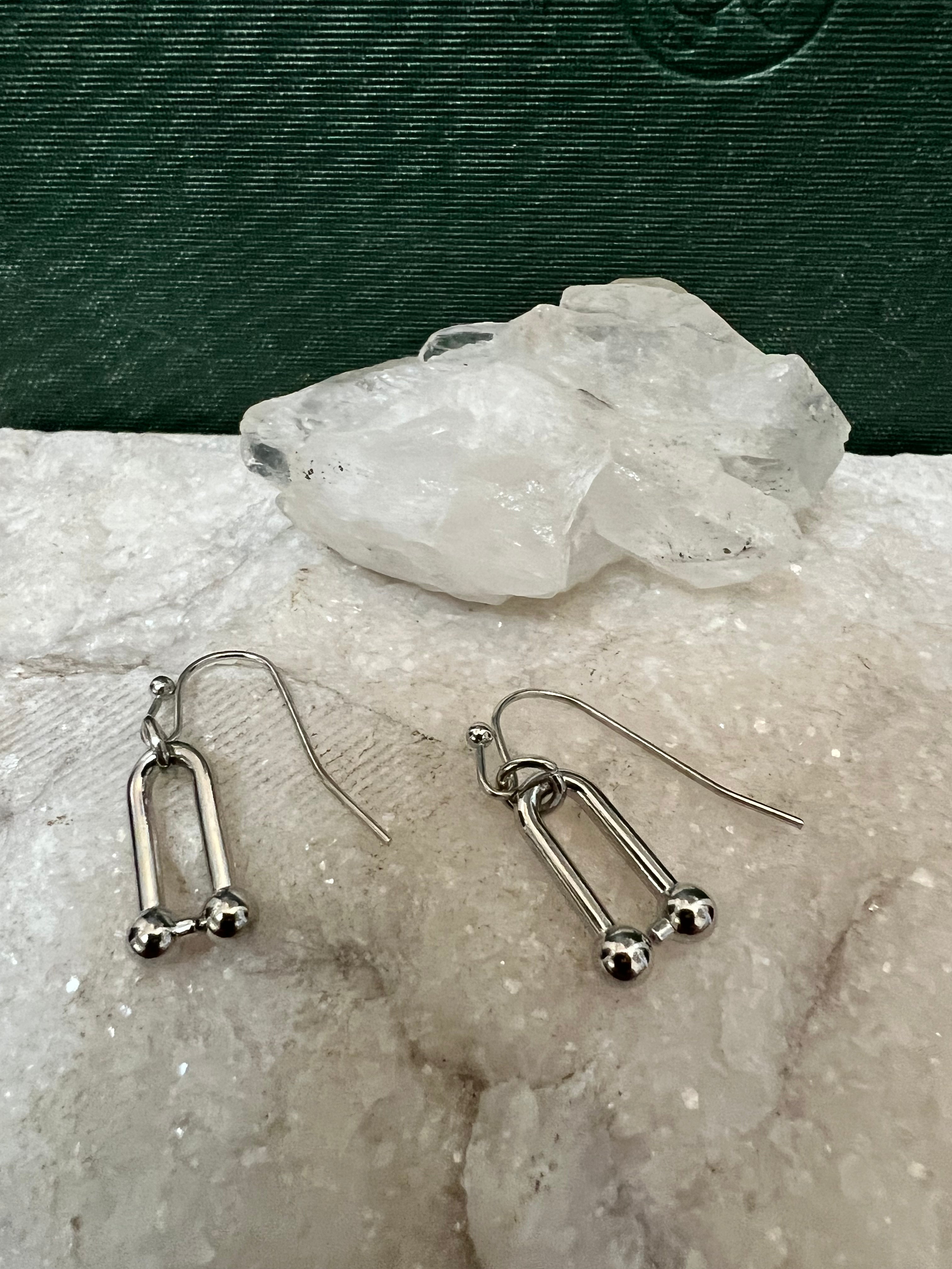 Silver Pali Earrings
