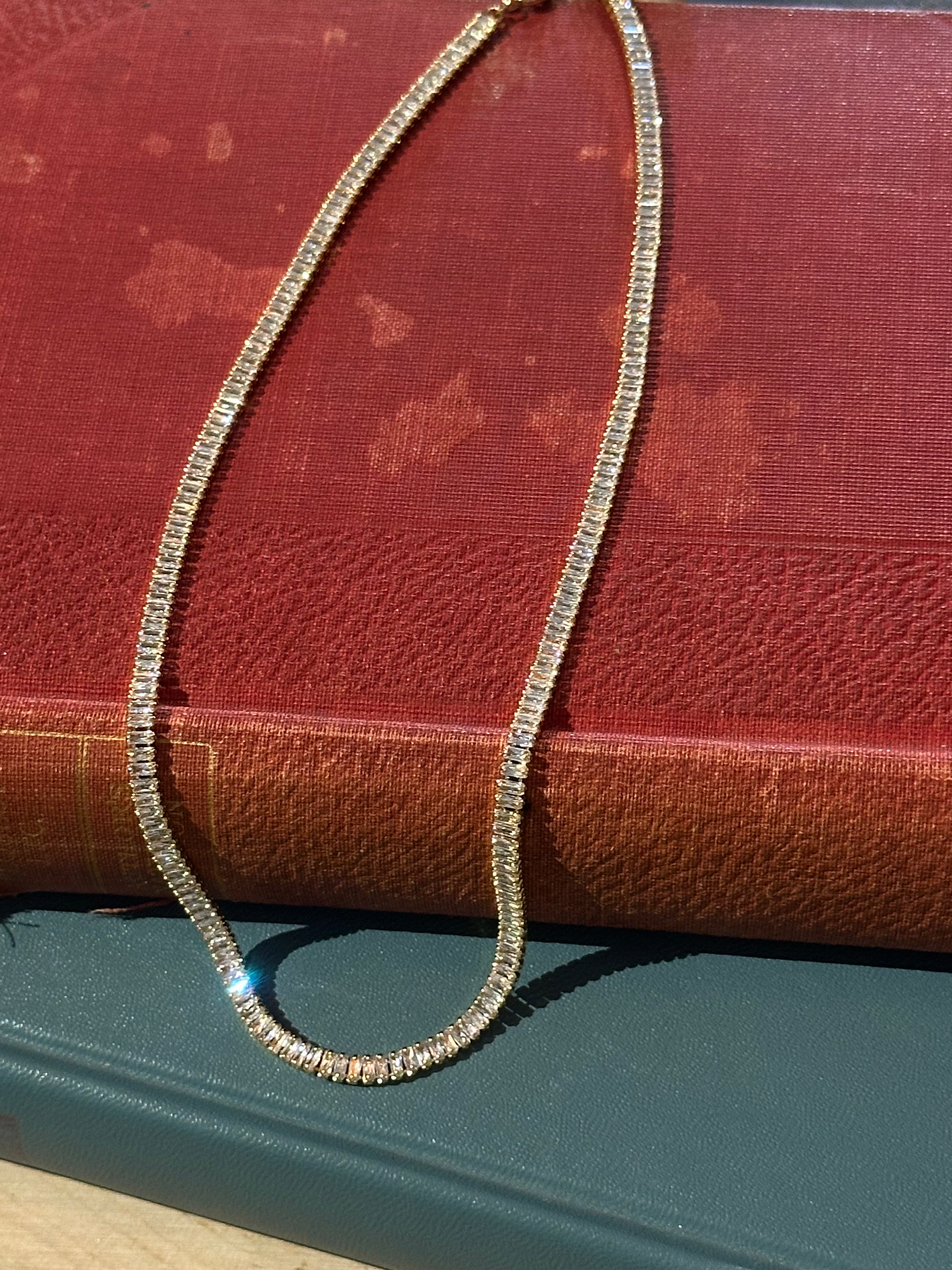 Diamond Tennis Necklace