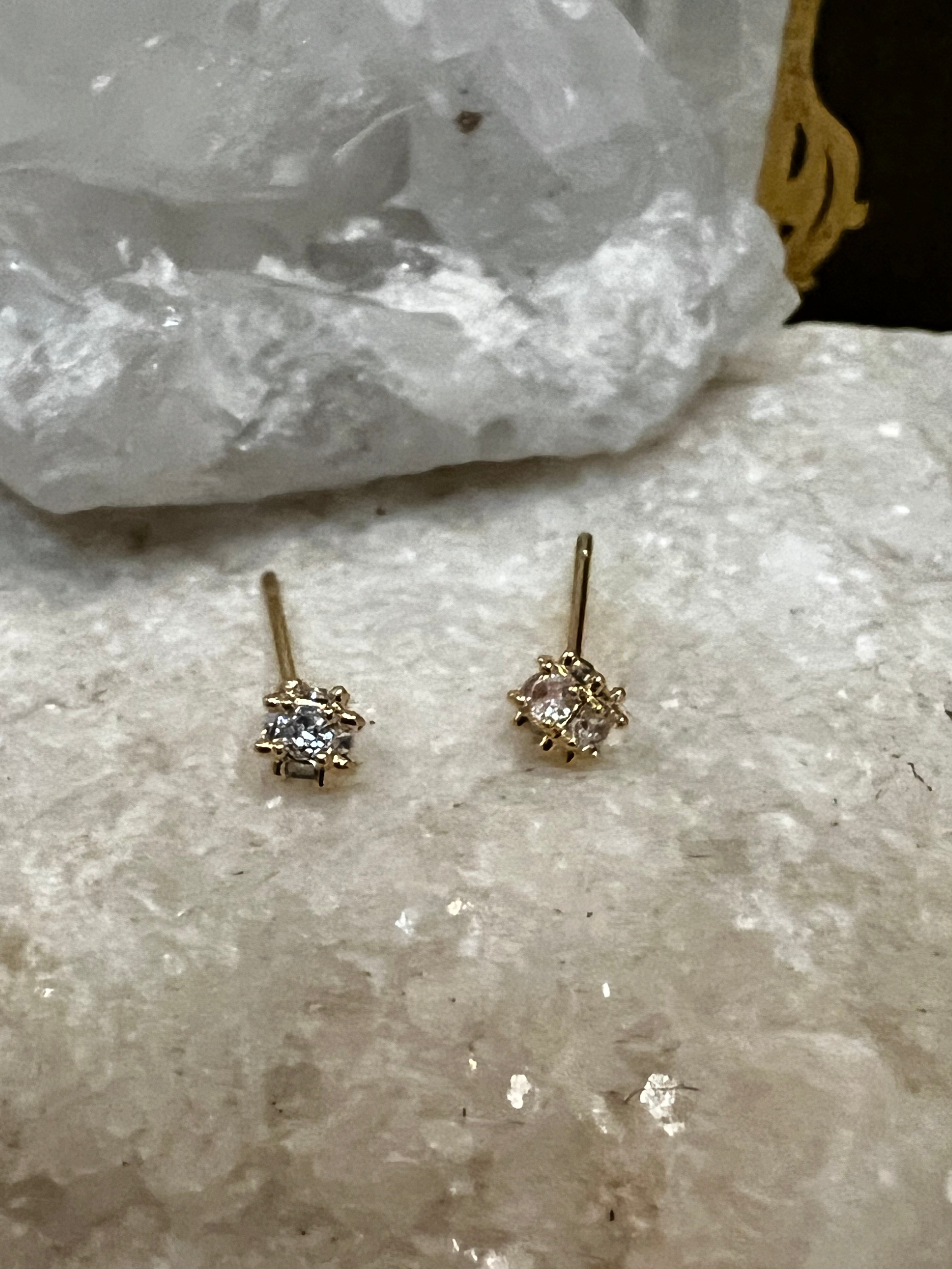Diamond Cluster Stud
