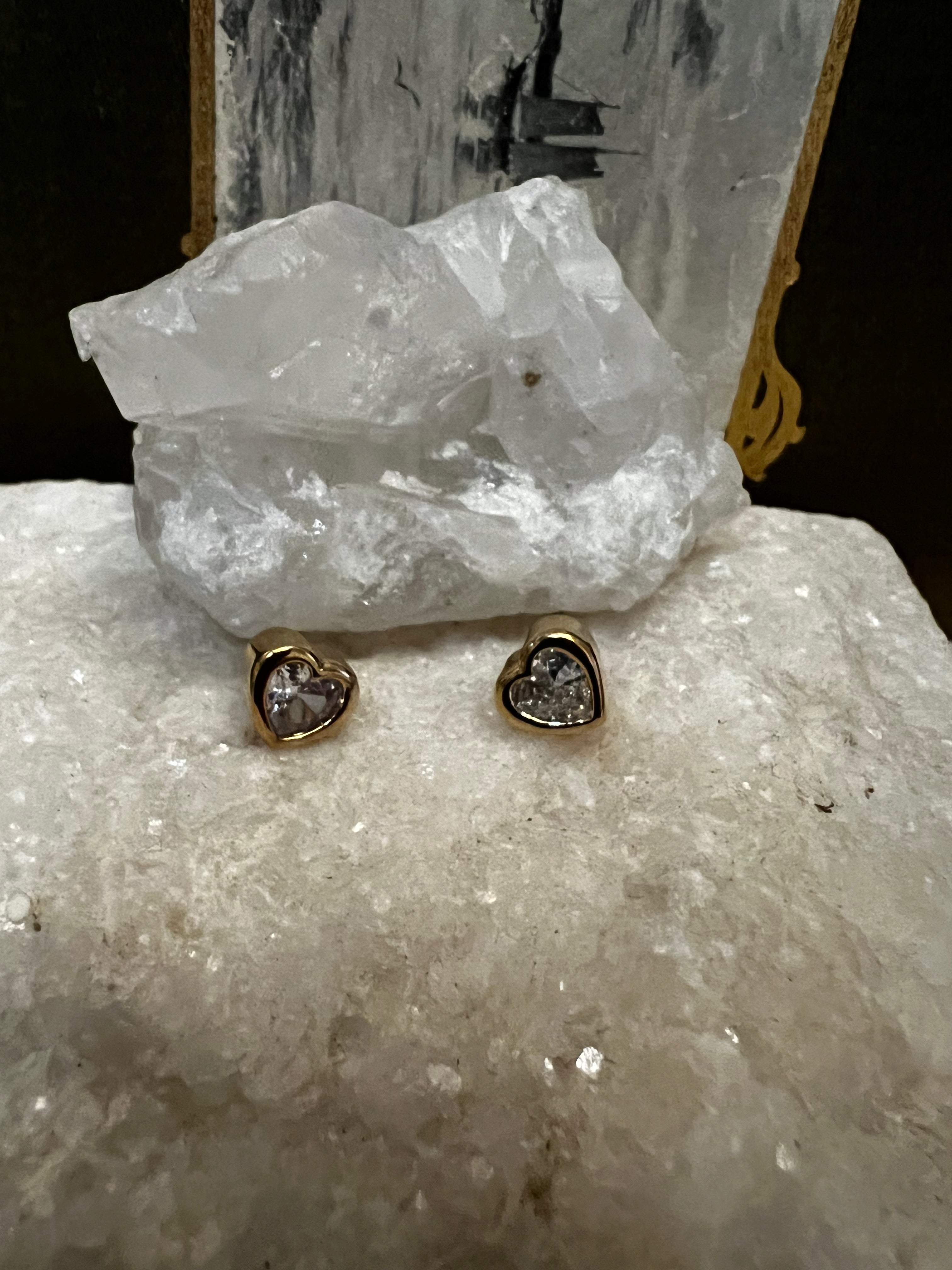 Diamond Amour Studs