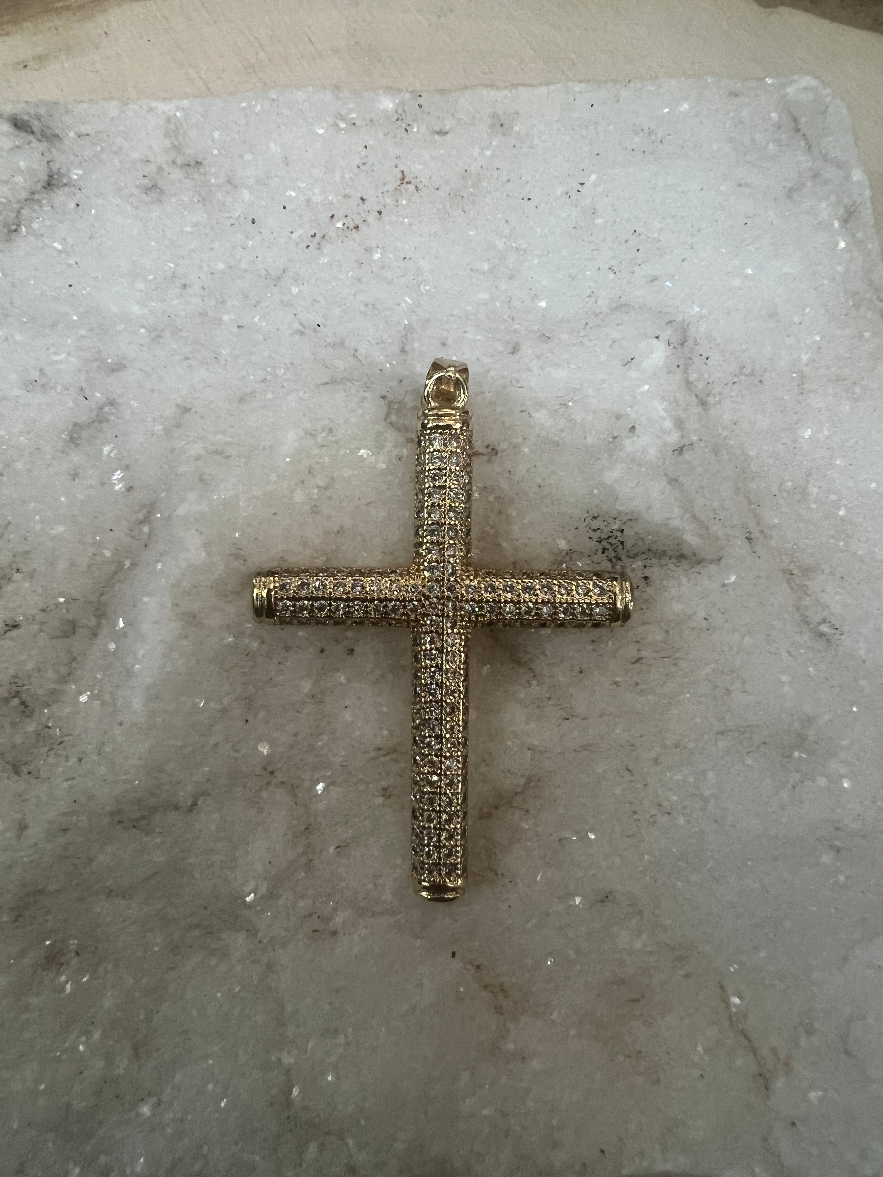 Diamond Cross Pendant