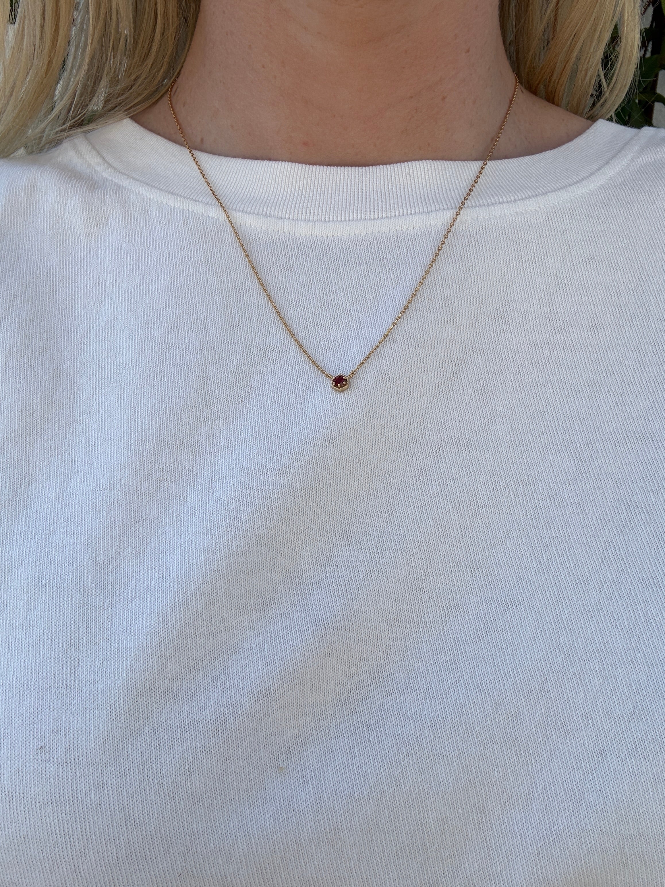 January Stone Necklace