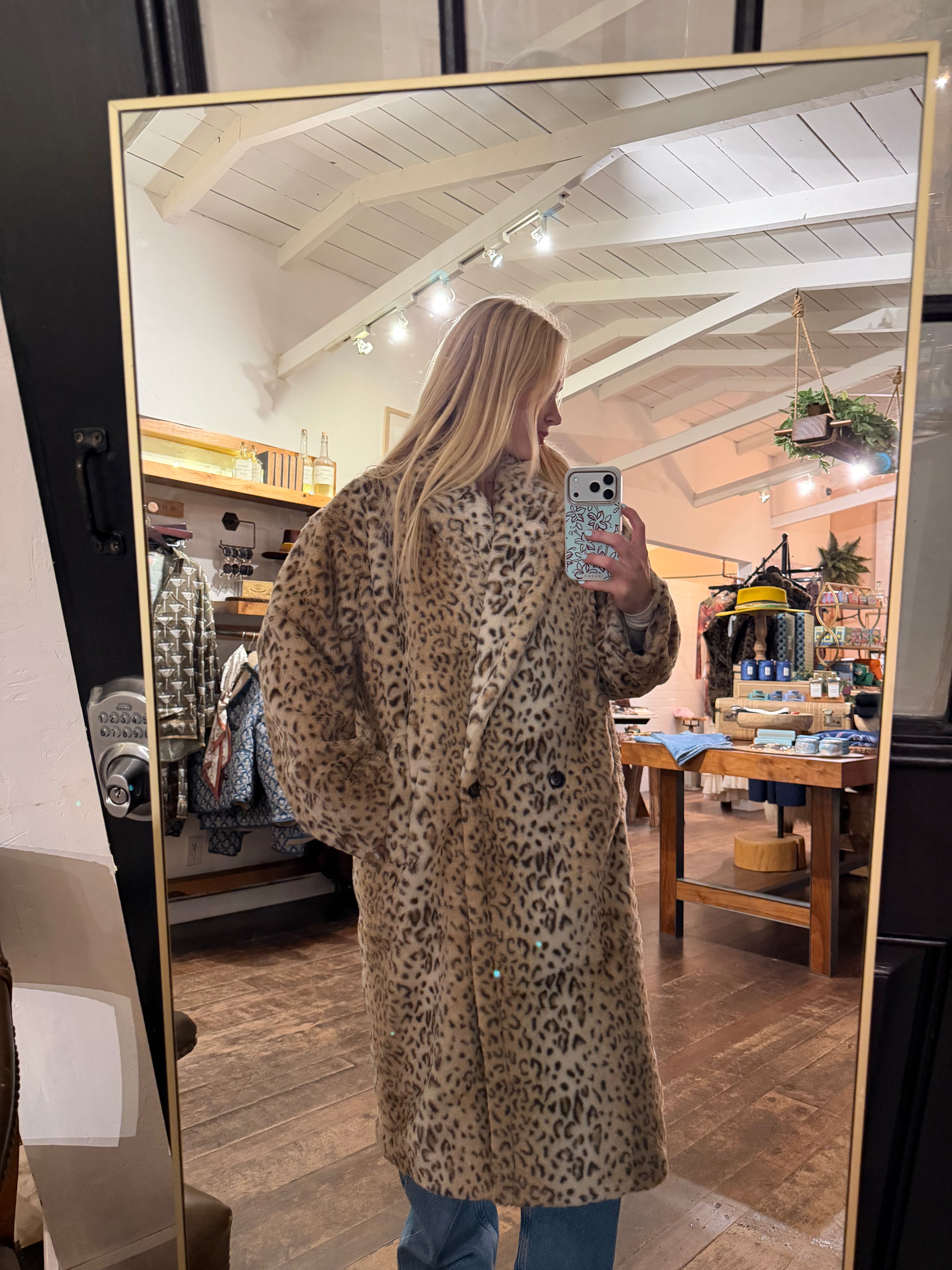 Cheetah Fur Jacket