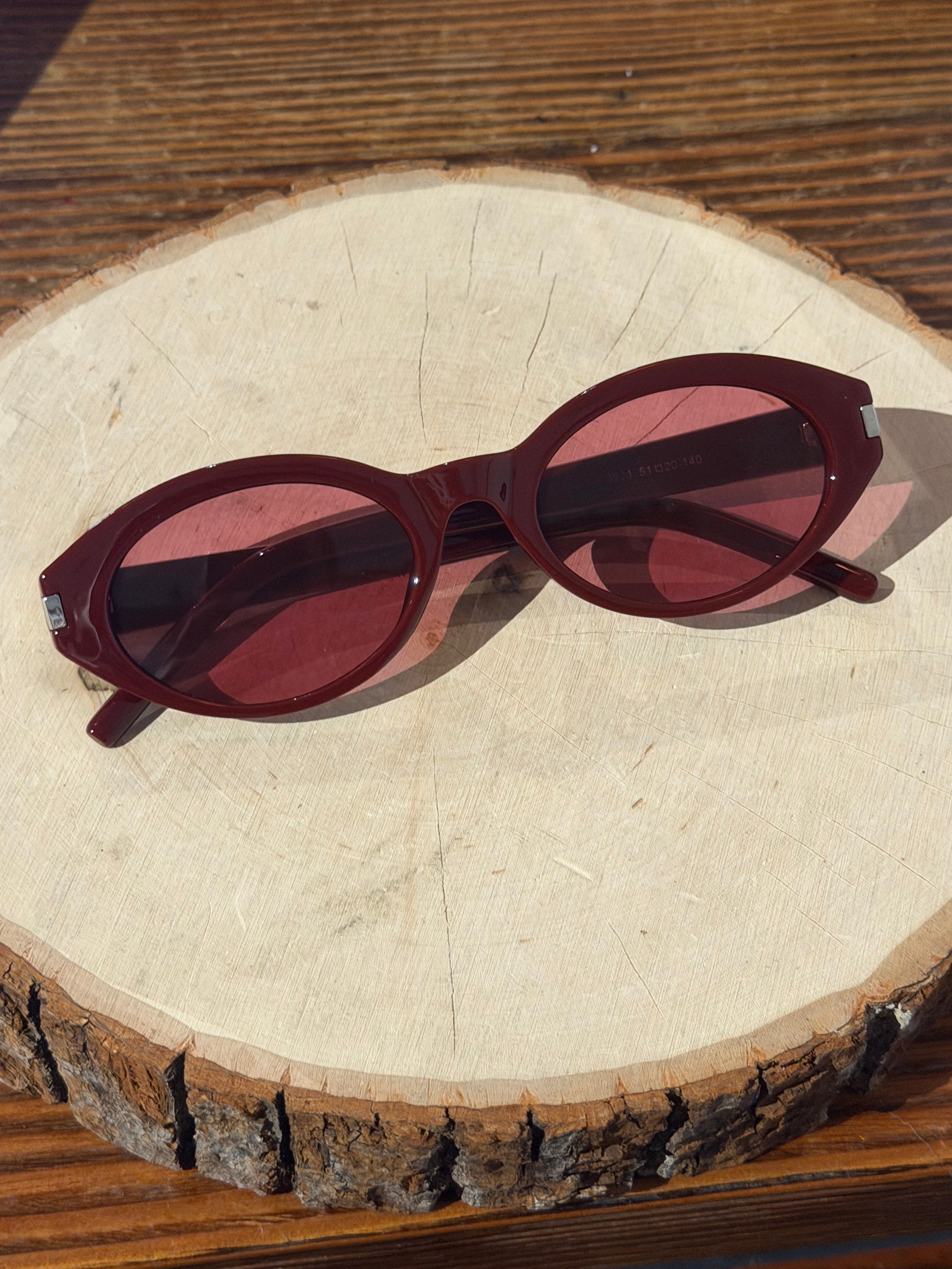 Maroon Carissa Sunnies