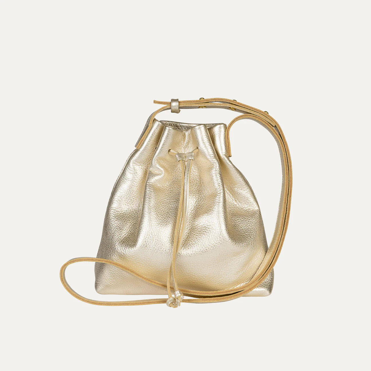 Champagne Mini Crossbody Tote