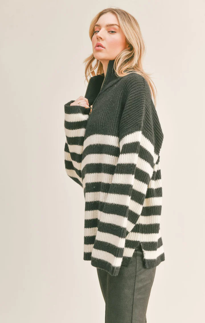 Jetlag Stripped Sweater