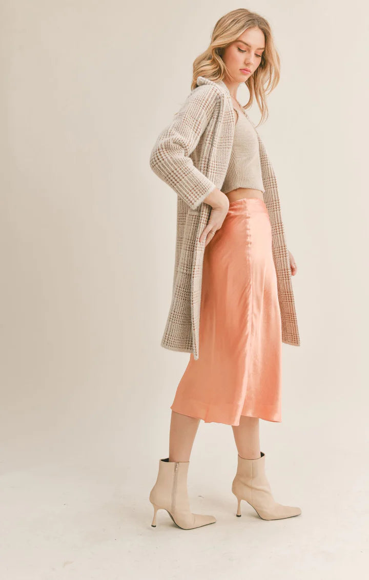 Marceau Houndstooth Coat