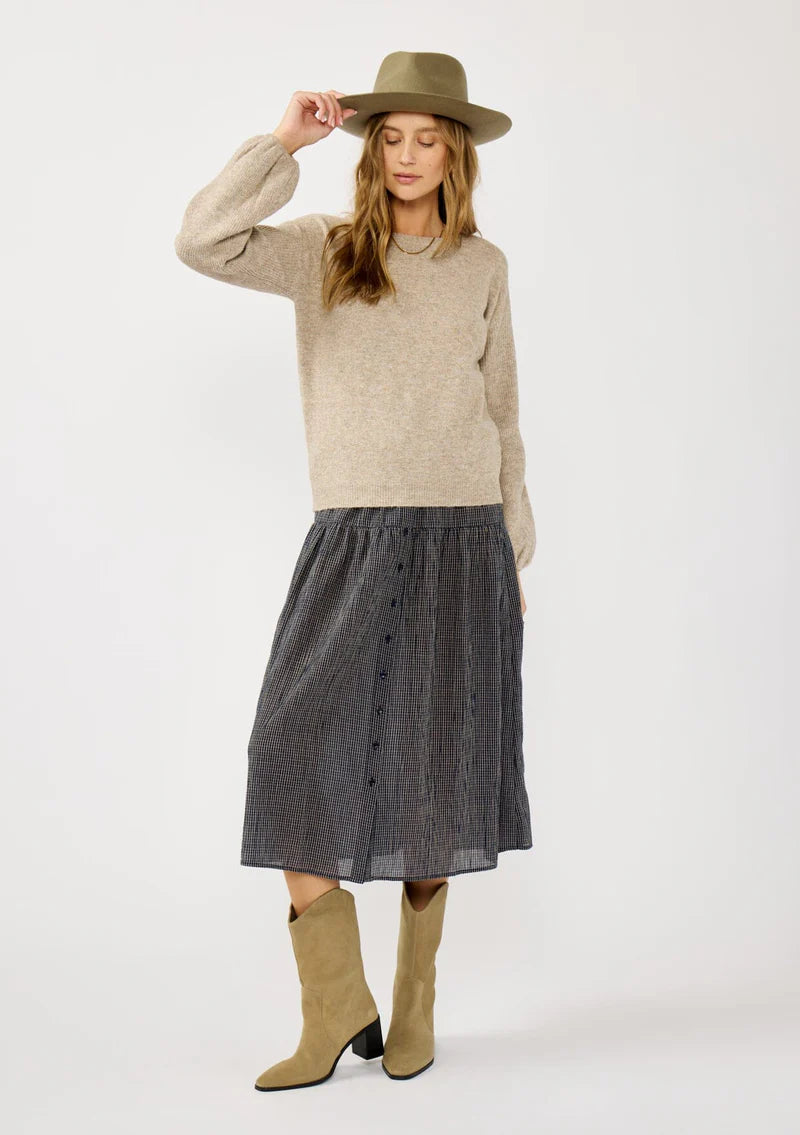 Heather Cement Hanson Sweater