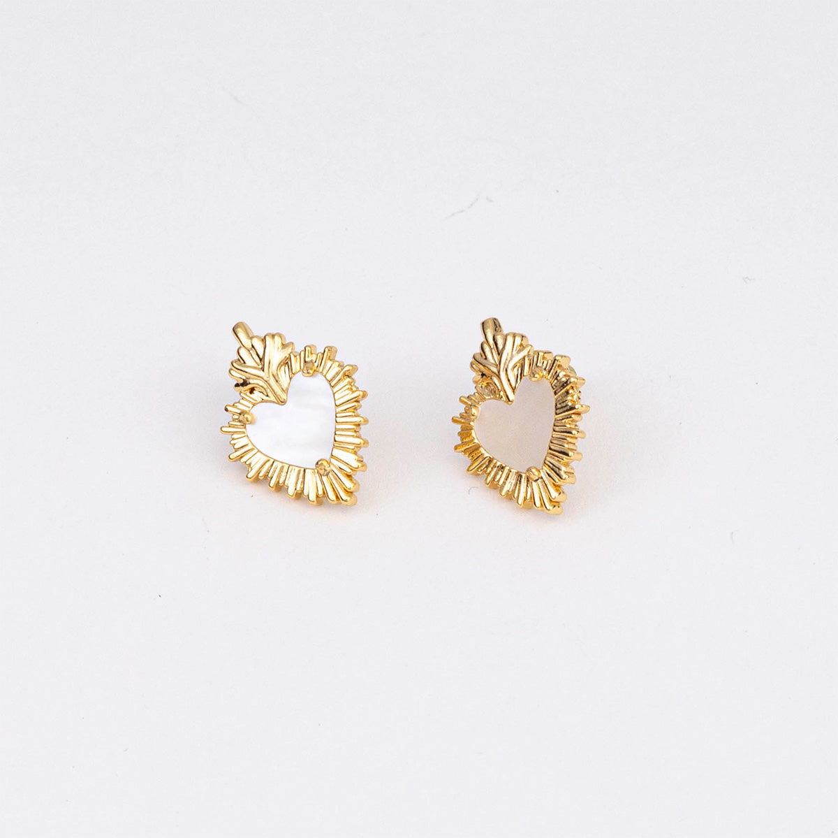 Pearl Corazon Earrings
