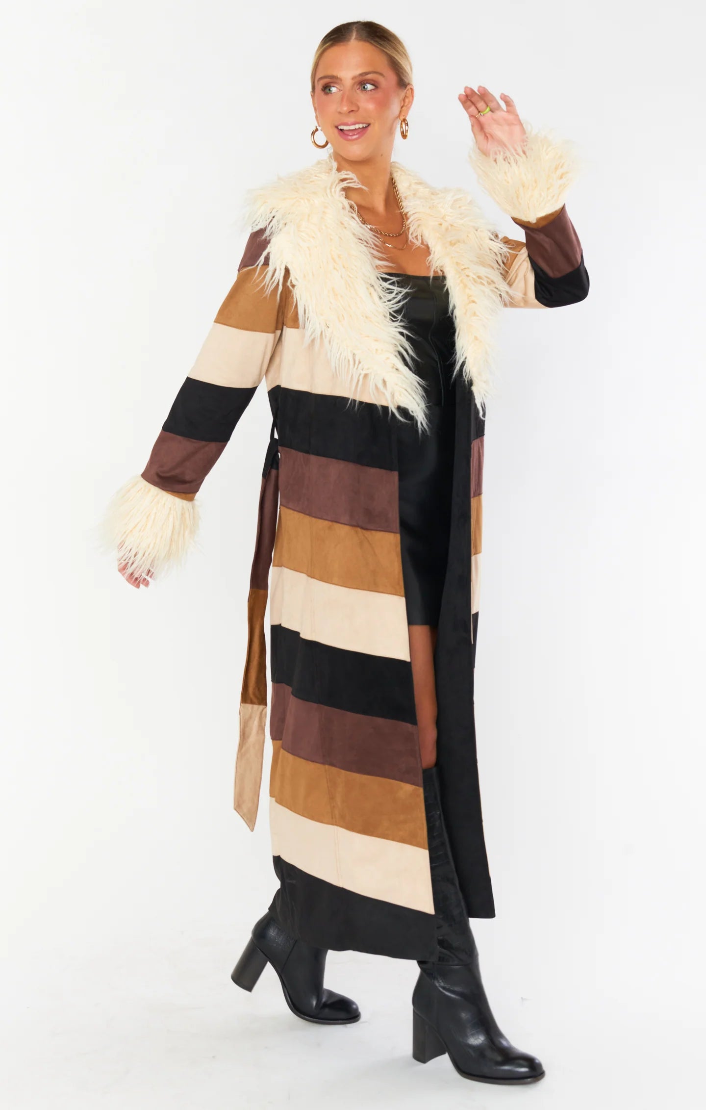 Chevron Penny Lane Coat