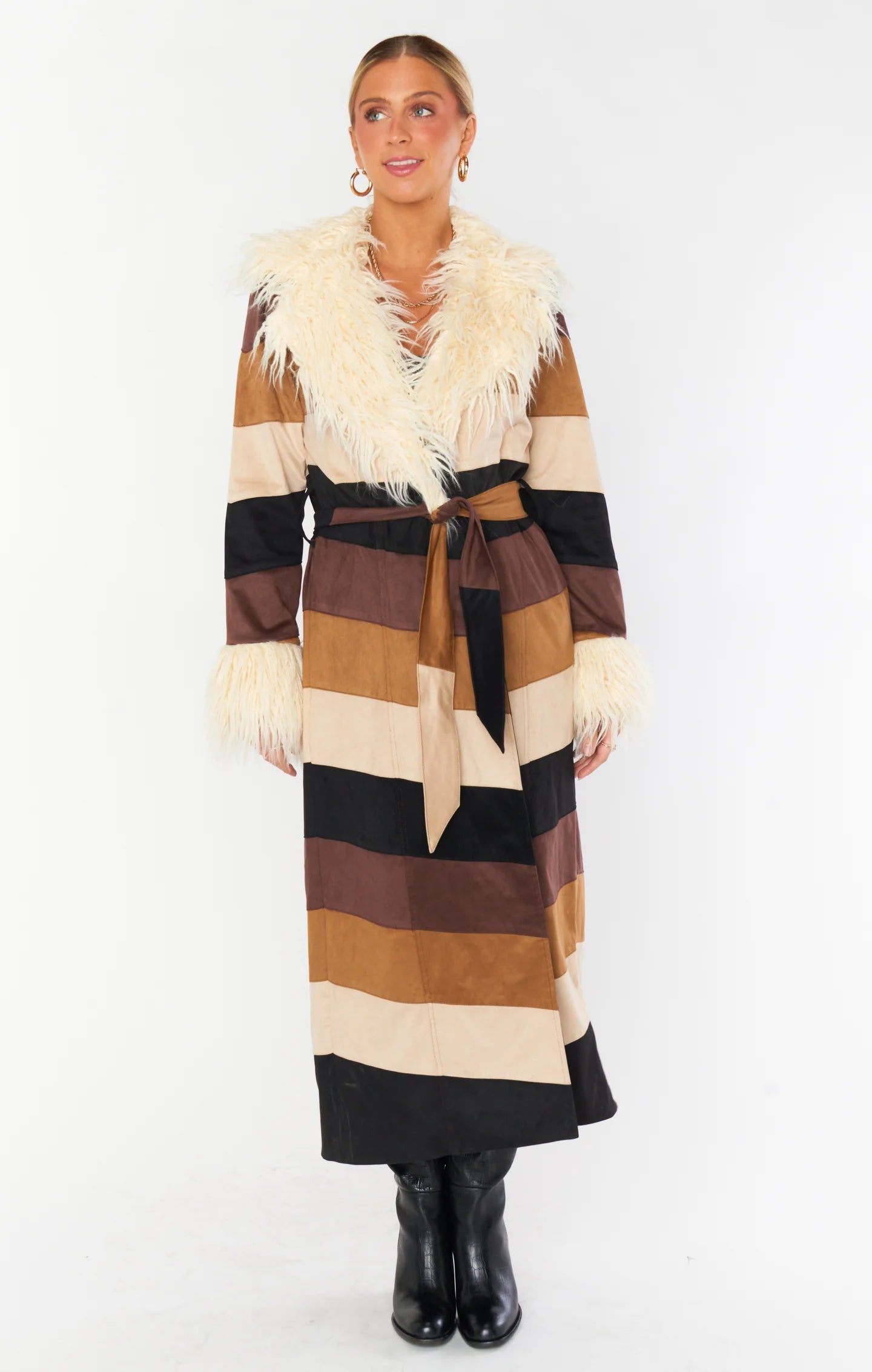 Chevron Penny Lane Coat