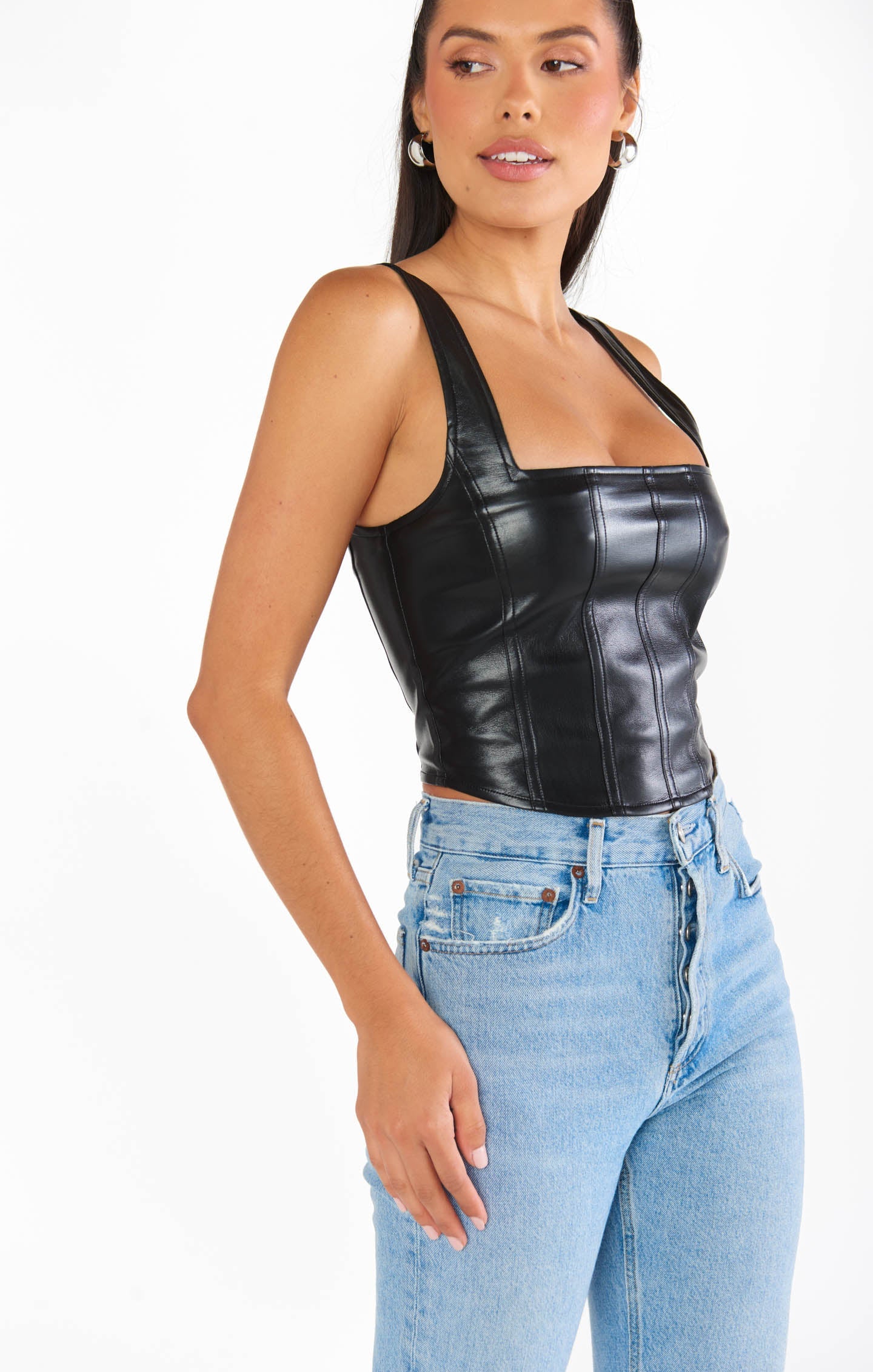 Black Corset Top
