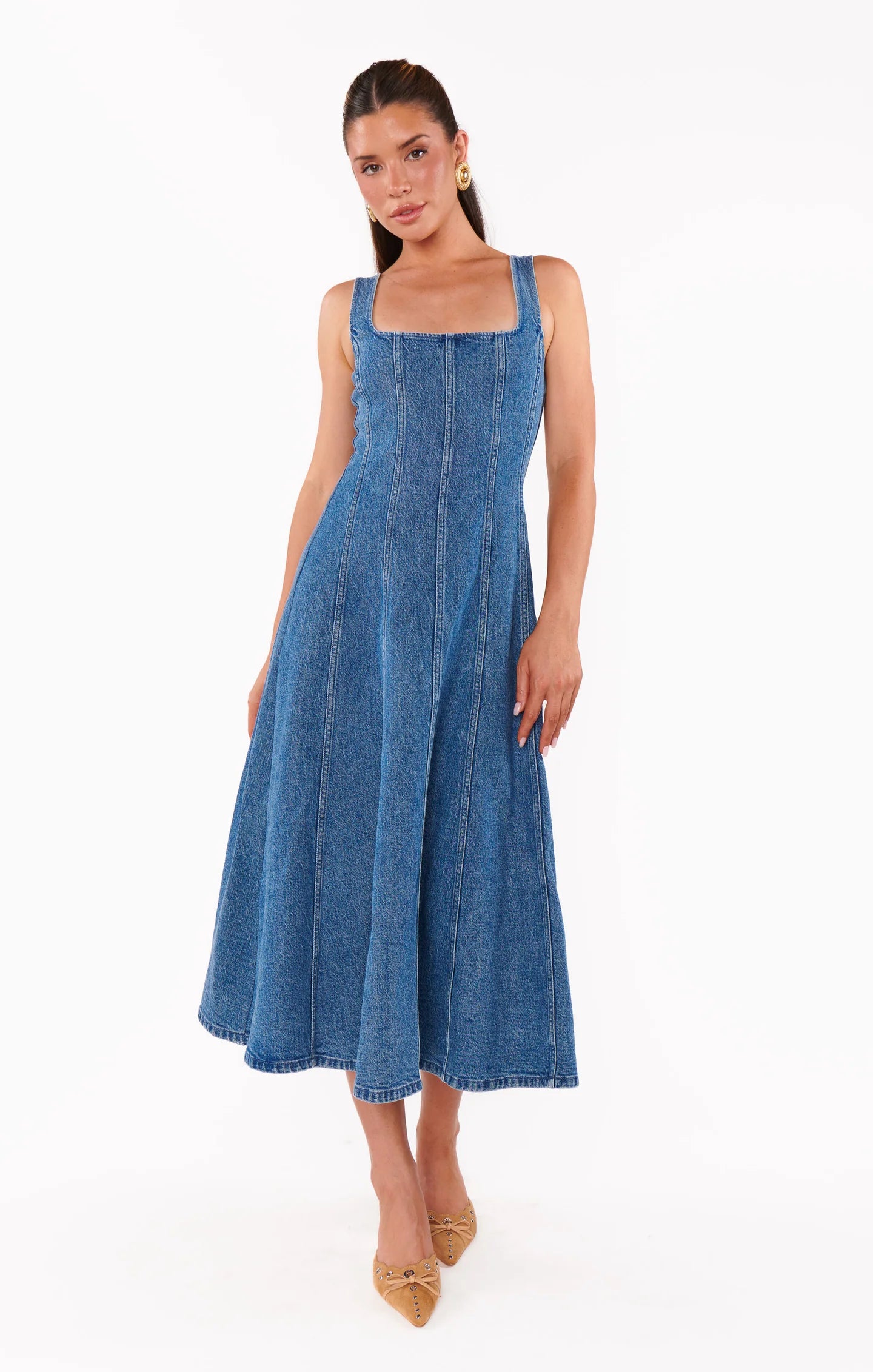 Windy Indigo Prim Midi
