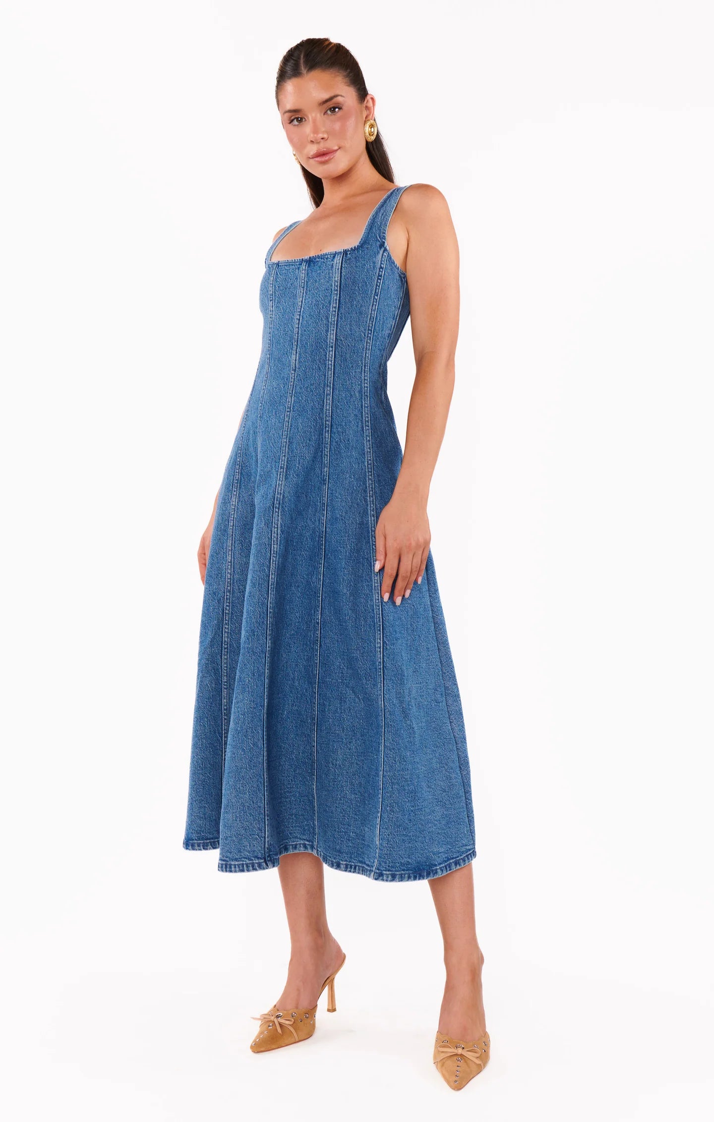 Windy Indigo Prim Midi