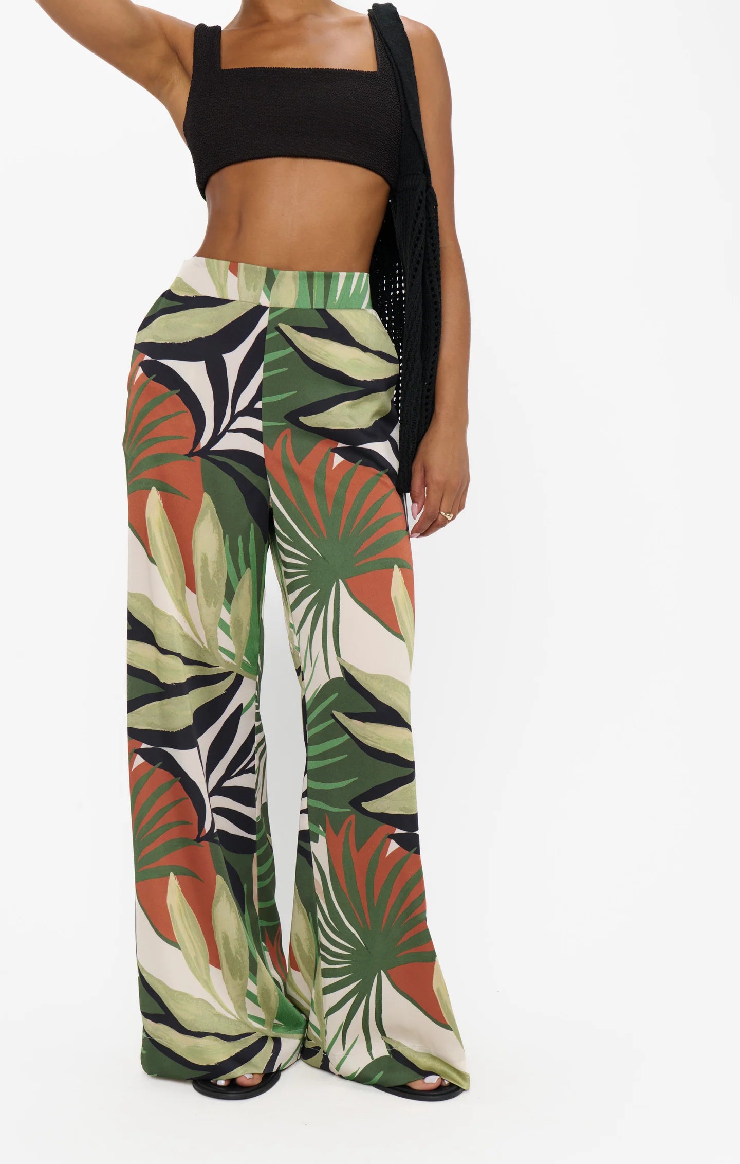 Caribbean Palms Vince Pant