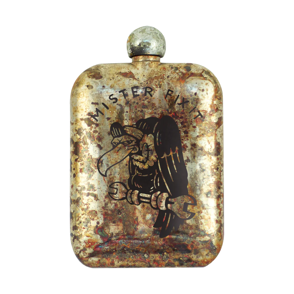 Mr. Fix It Whiskey Flask