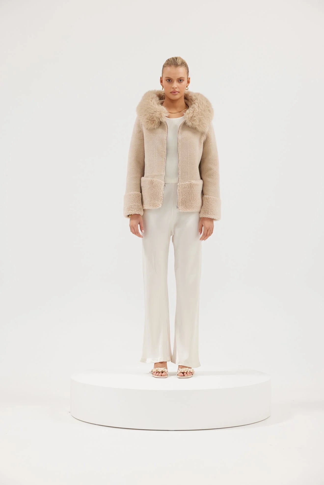 Oatmeal Maya Jacket