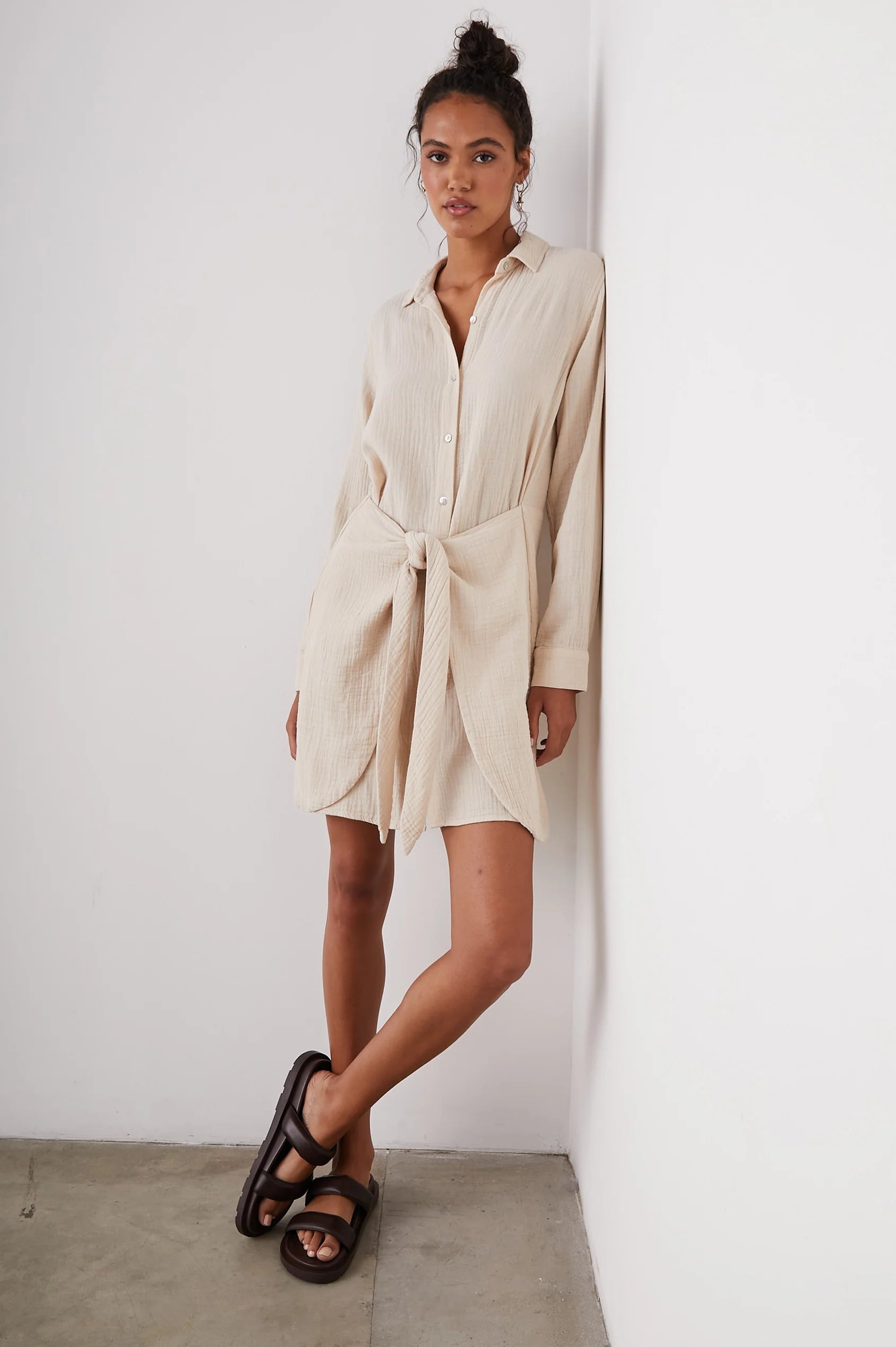 Nadia Flax Dress