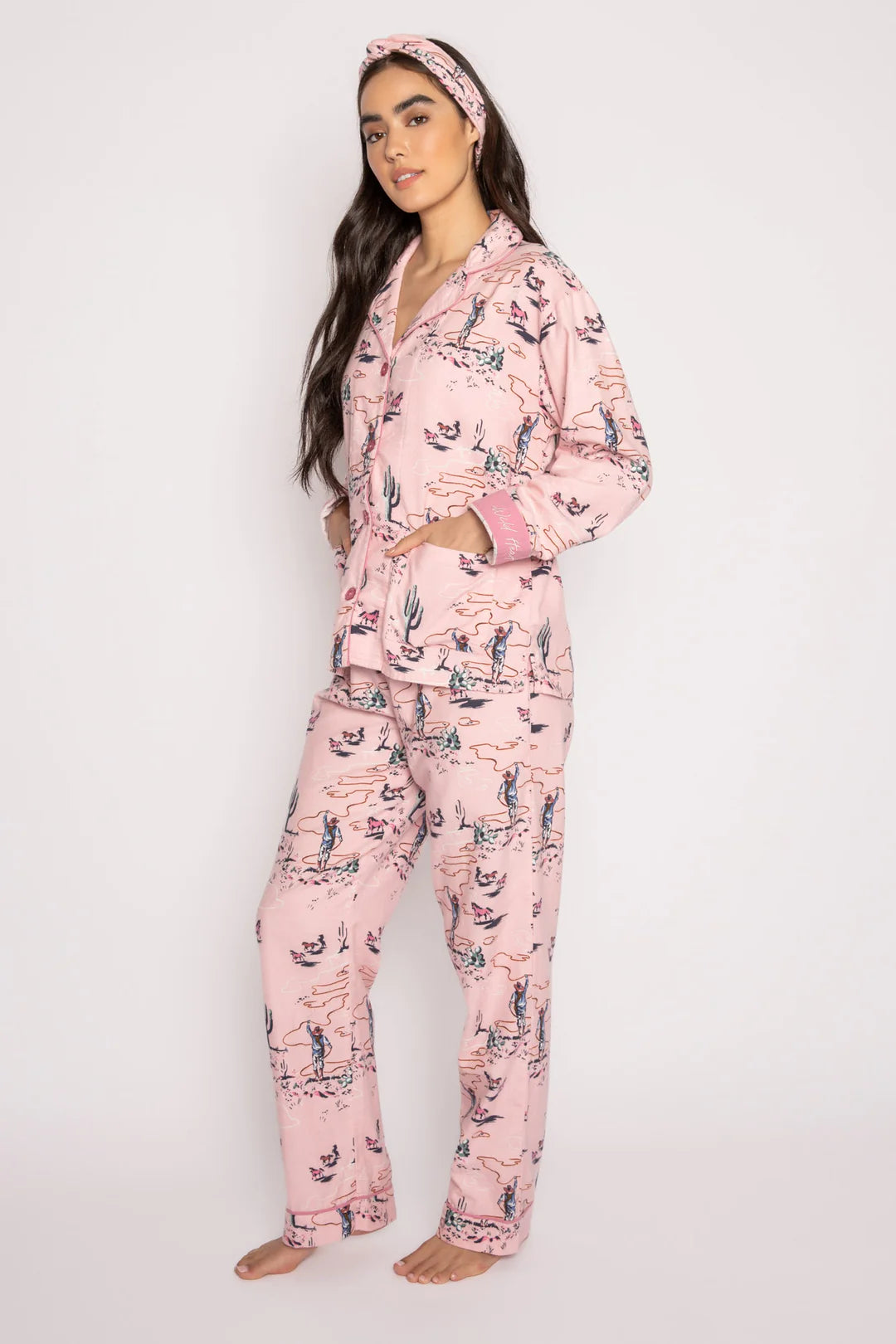 Pink Mist Flannel PJs