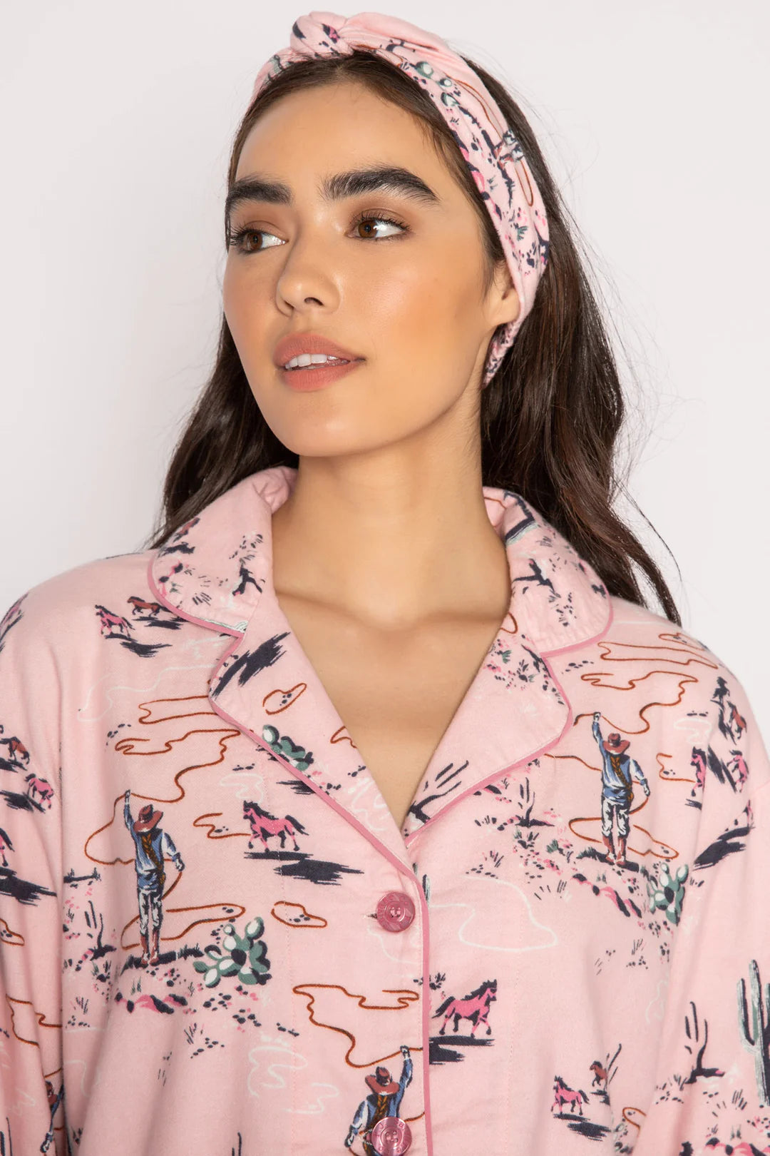 Pink Mist Flannel PJs