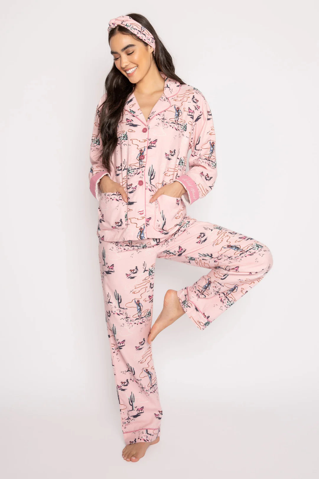 Pink Mist Flannel PJs