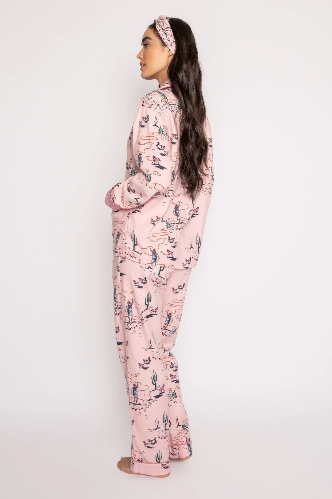 Pink Mist Flannel PJs