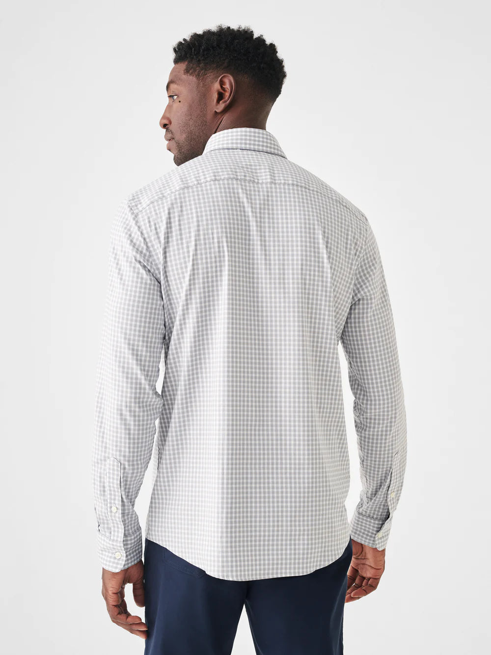 Grey Gingham Movement Shirt