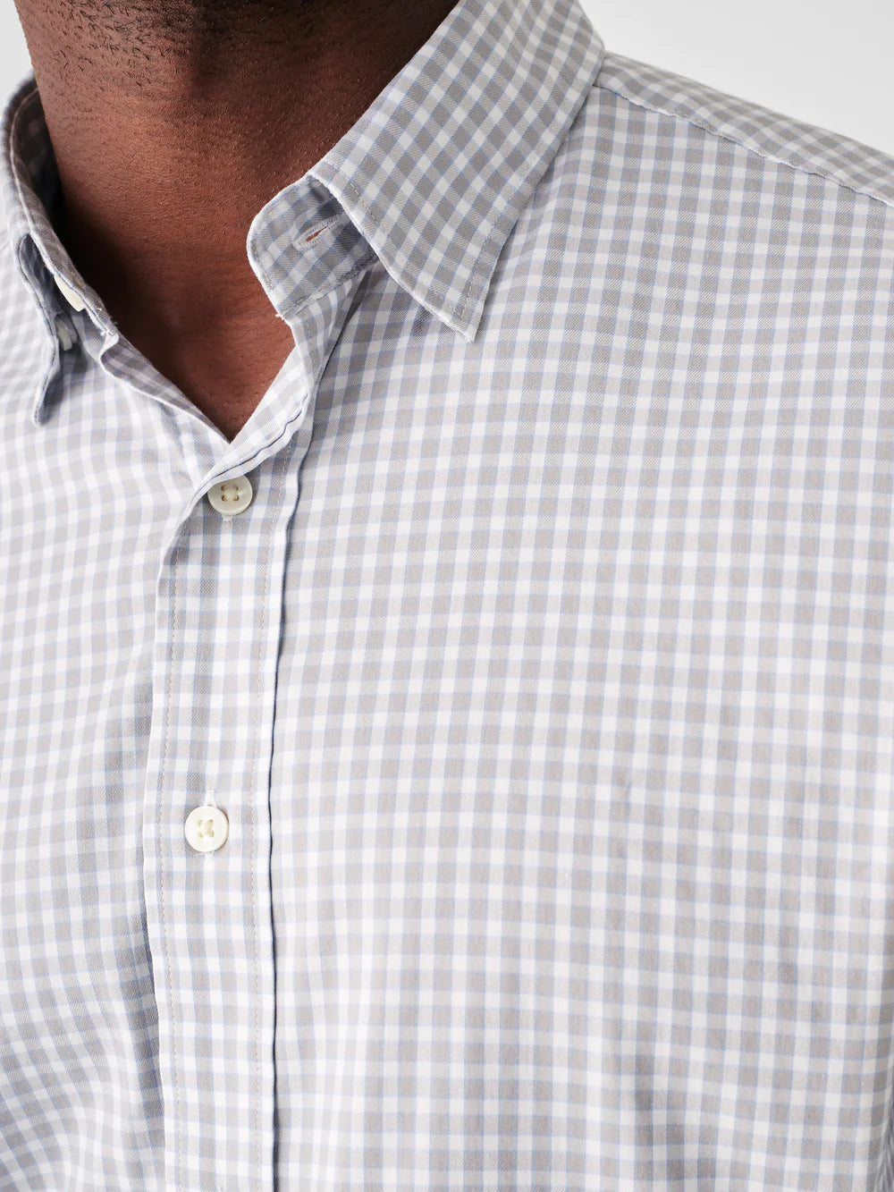 Grey Gingham Movement Shirt