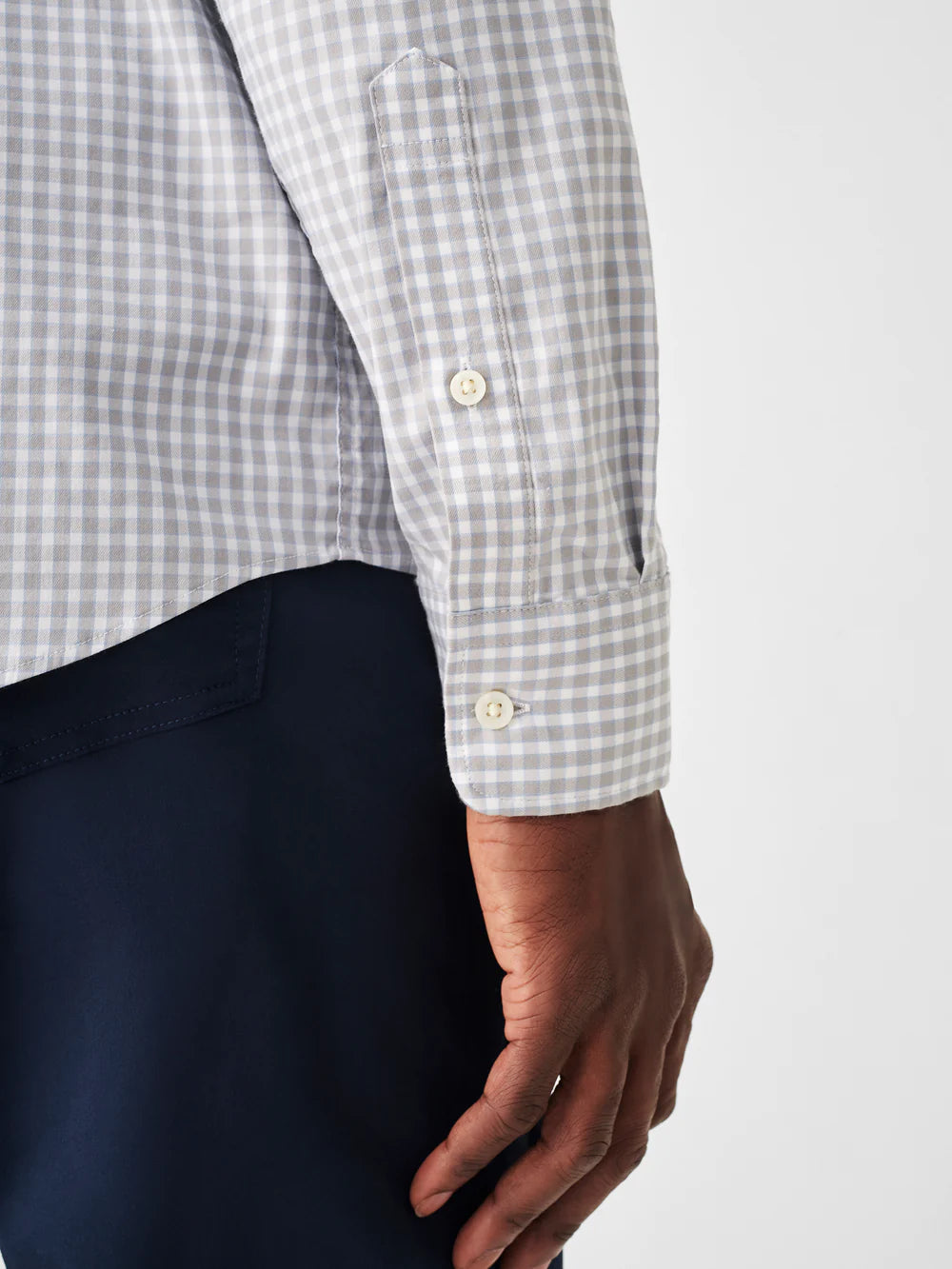 Grey Gingham Movement Shirt