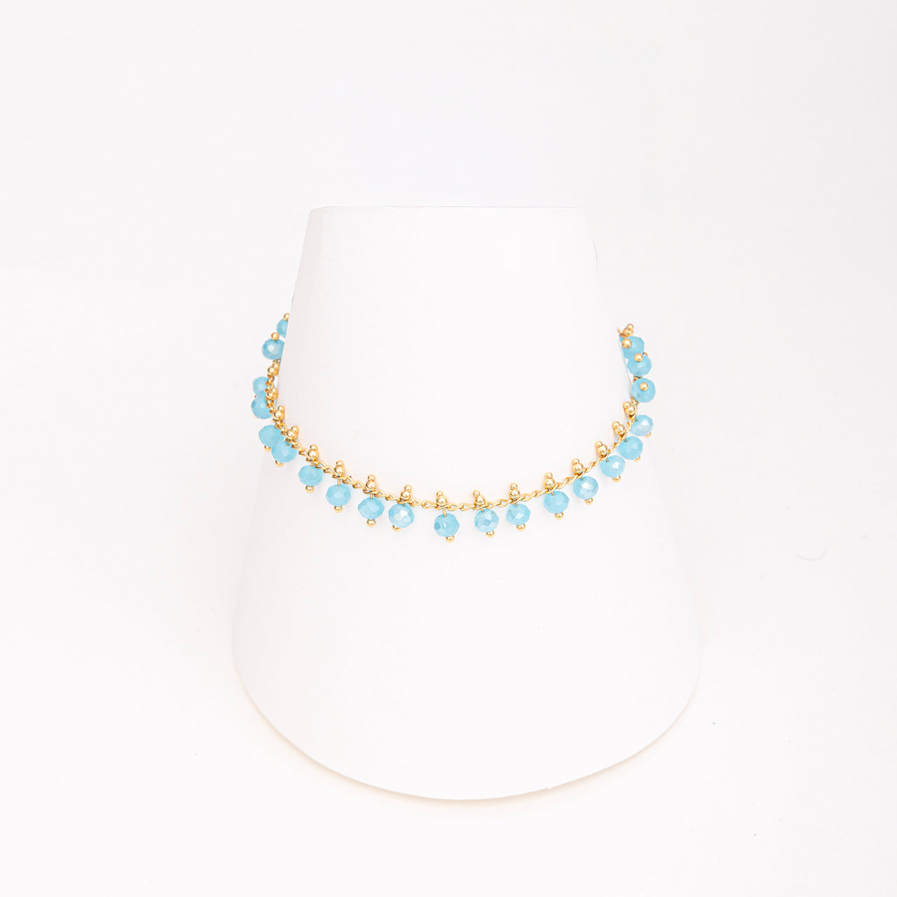 Santa Cristol Blue Bracelet