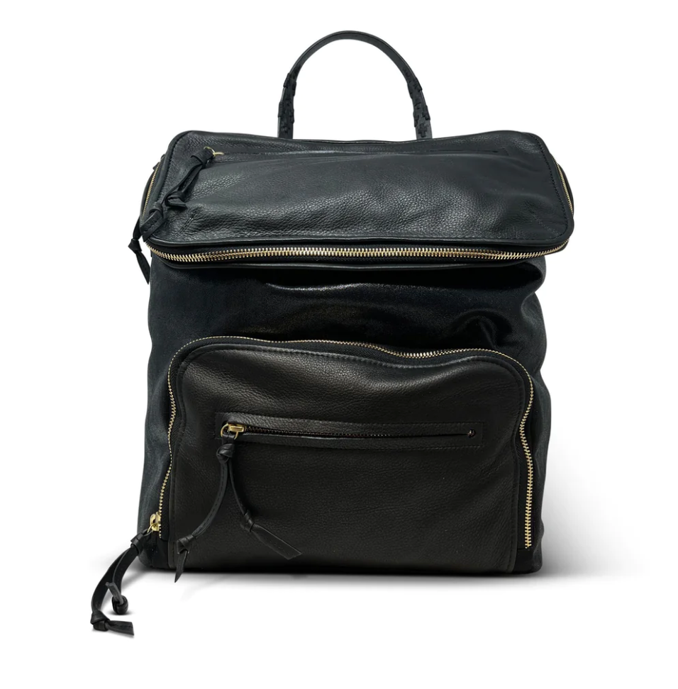 Black Slick Backpack