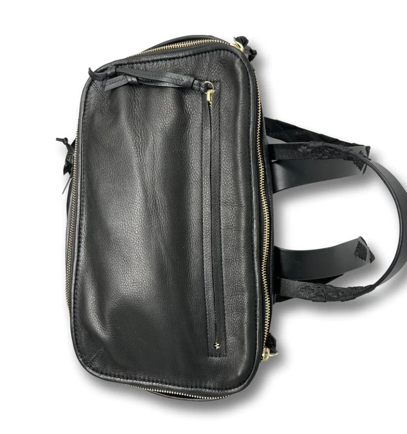 Black Slick Backpack