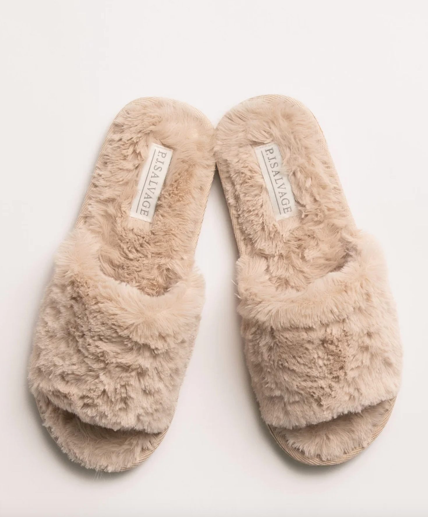 Champagne Luxe Plush Slippers