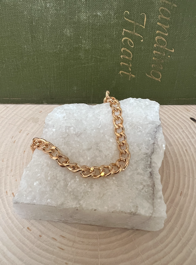 Gold Cable Bracelet