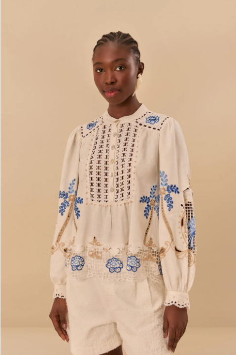 Romantic Richilieu Blouse