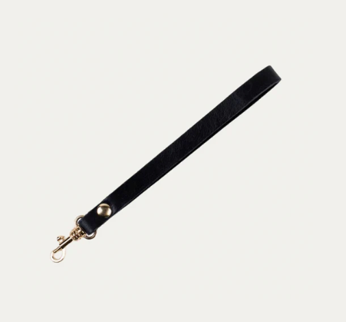 Black Gold Wristlet Strap Attachment