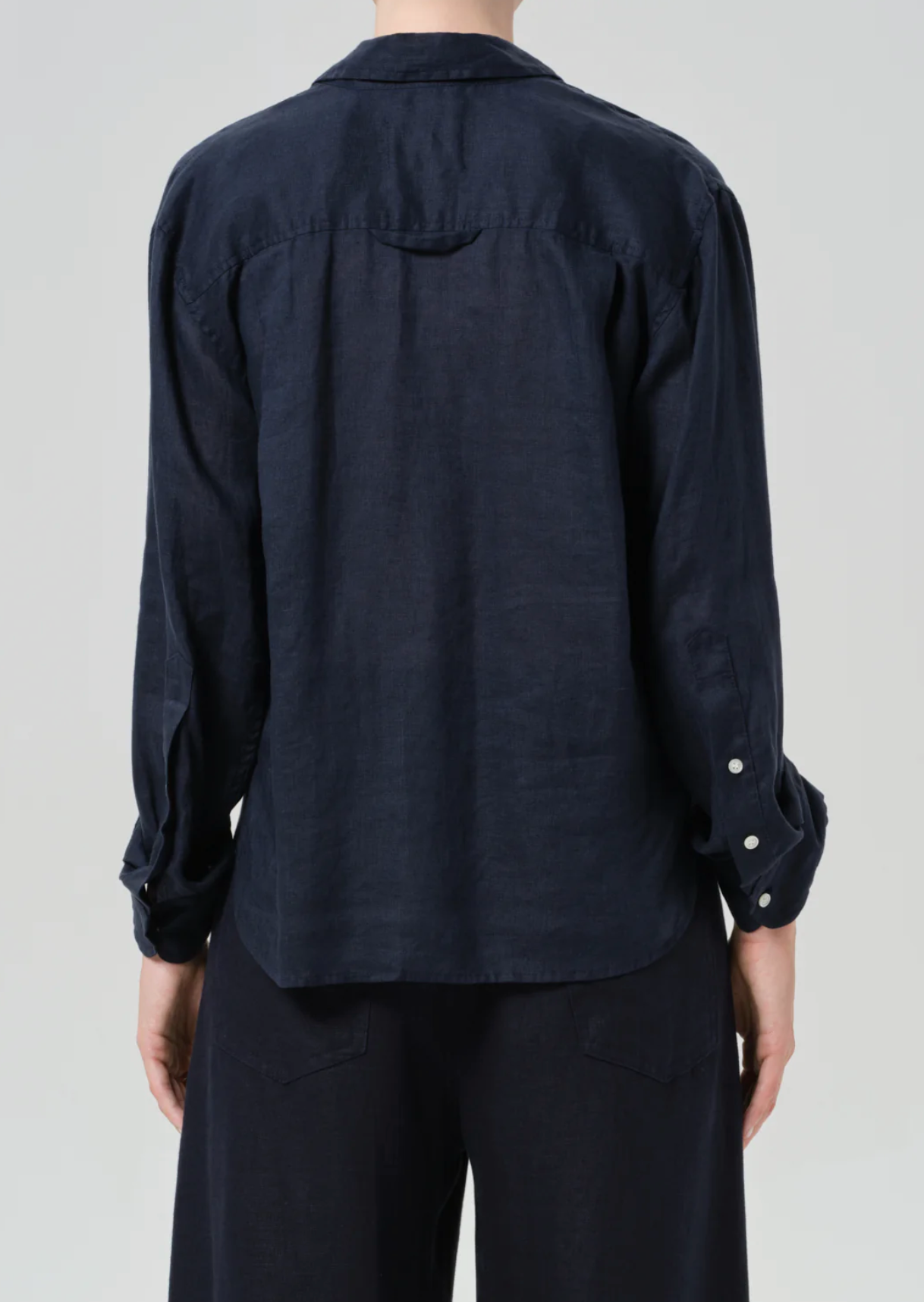 True Navy Kayla Shrunken