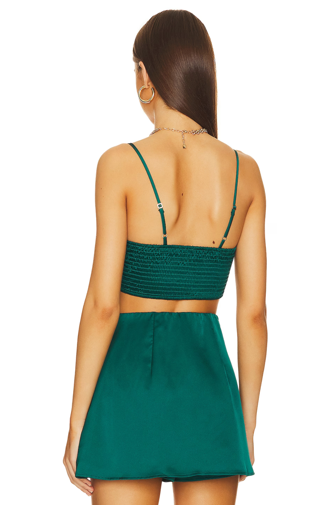 Emerald All Night Skort