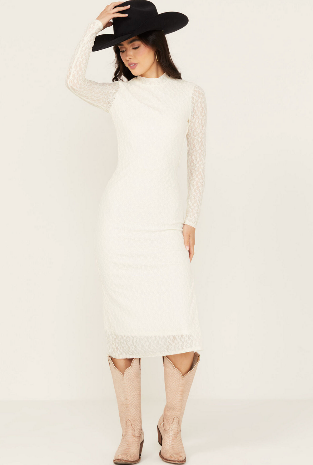 Bridgette Lace Midi