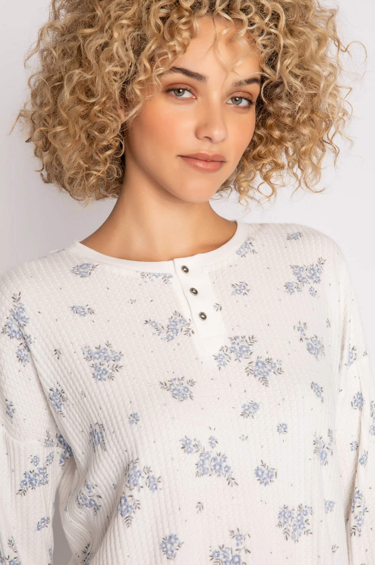 Ivory Ski Jammie Set