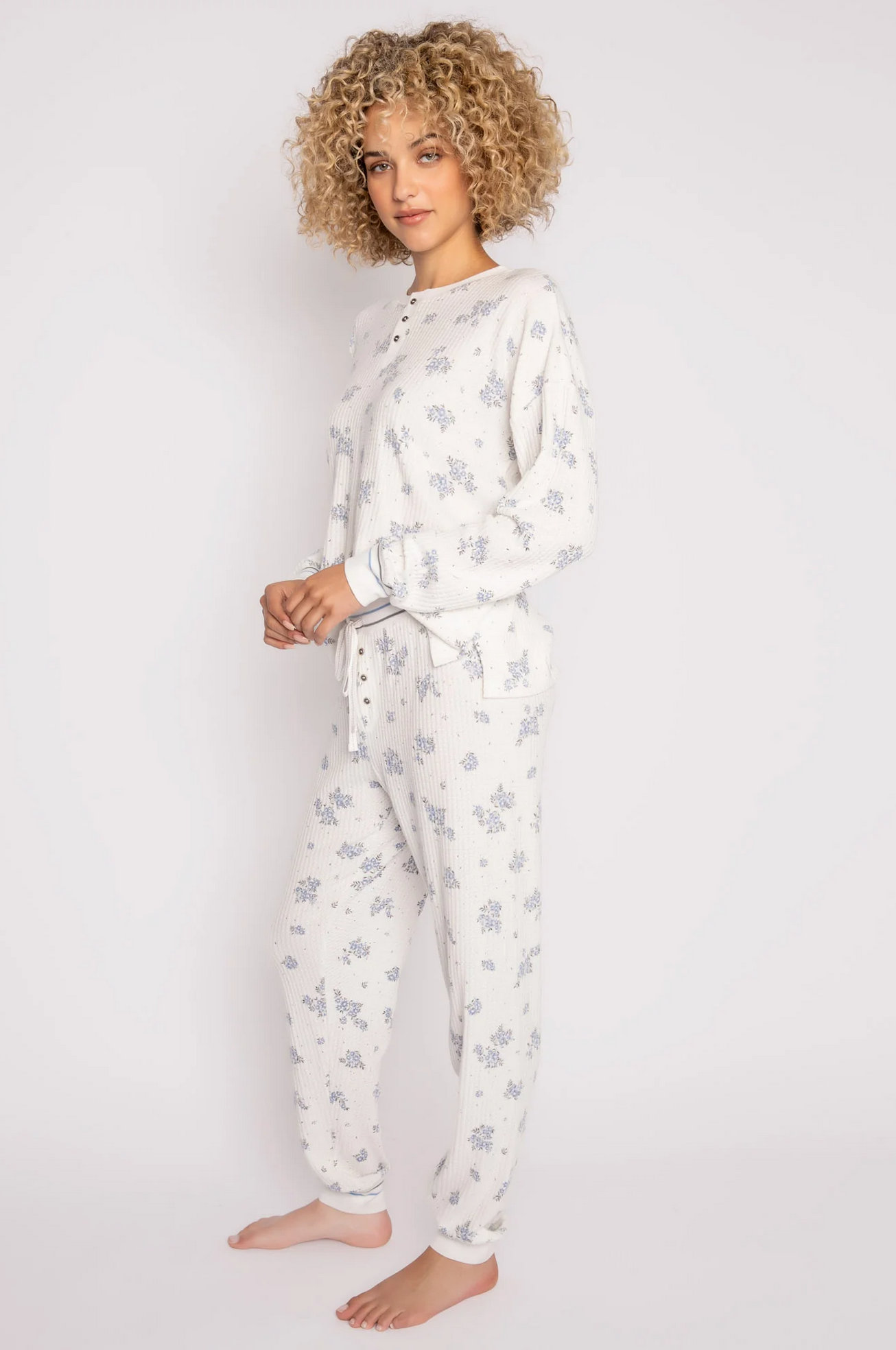 Ivory Ski Jammie Set