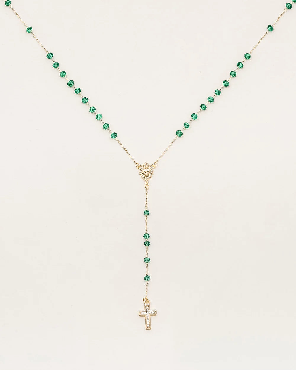 Emerald Santa Londyn Baby Rosary