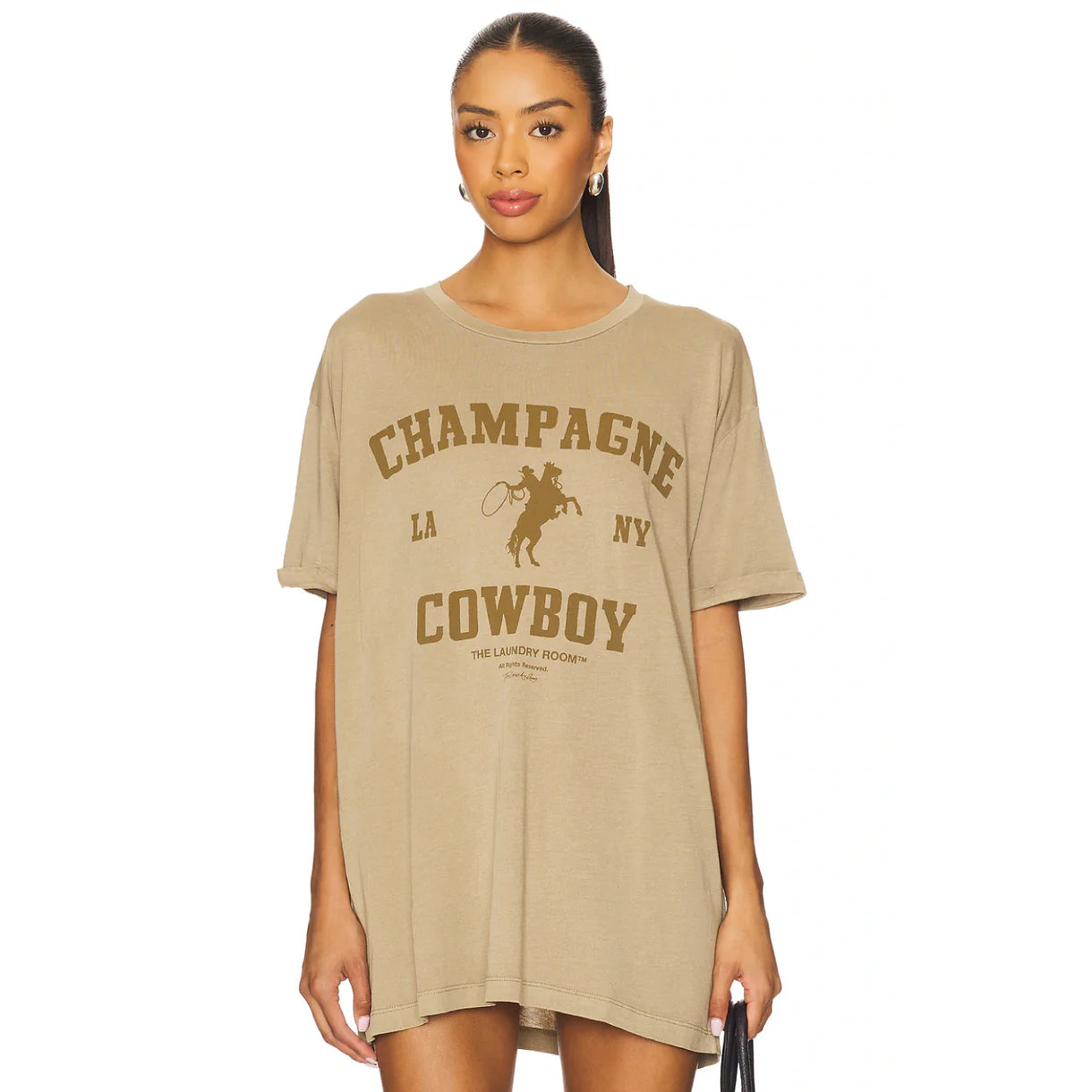 Champagne Cowboy Tee