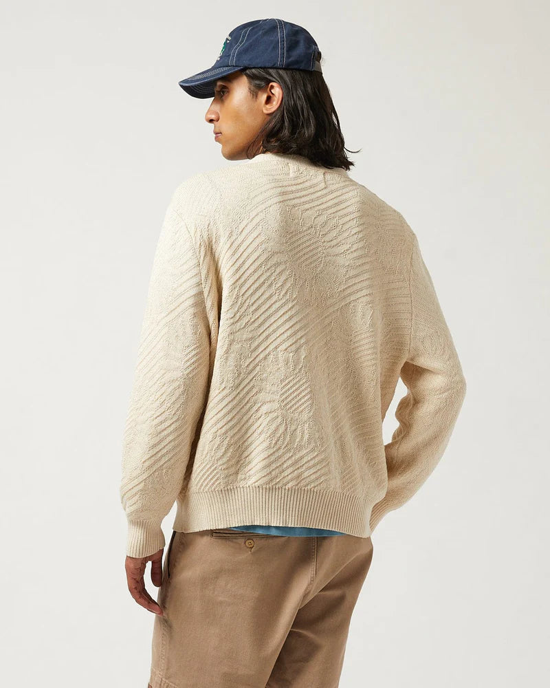 Natural Sunflower Cardigan