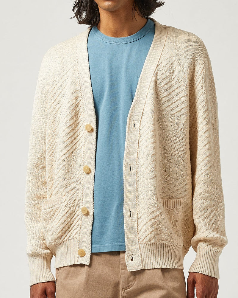 Natural Sunflower Cardigan