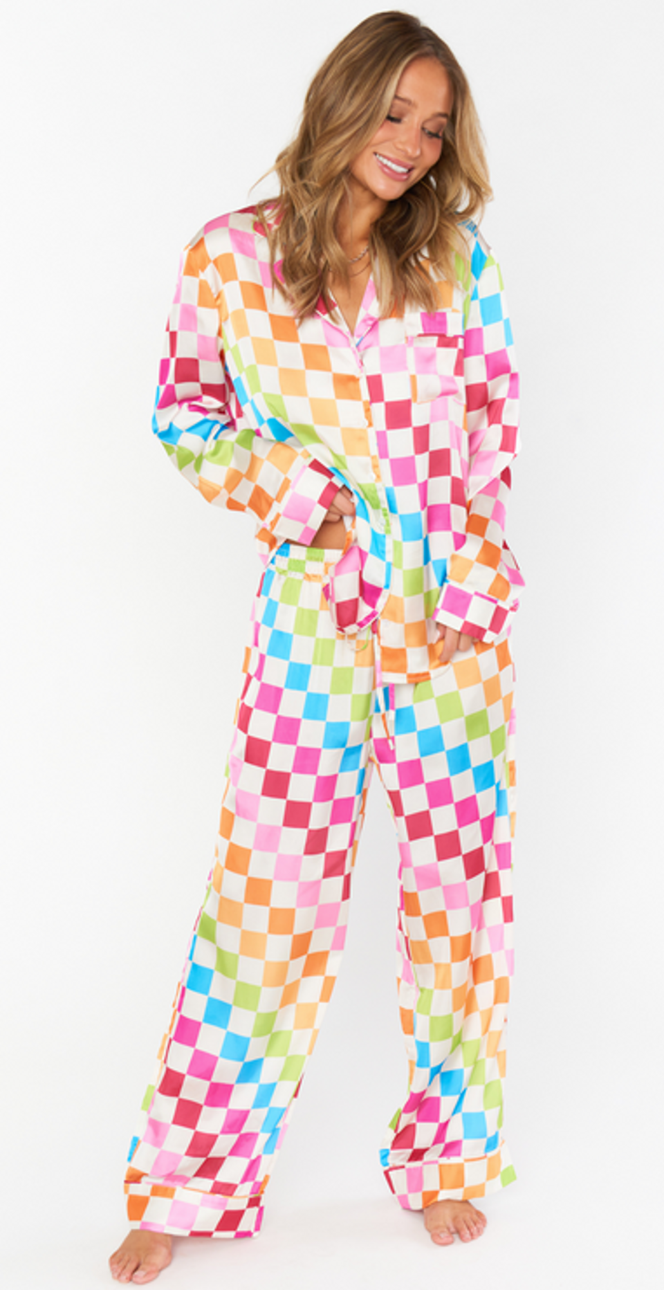 Multi Checker PJ Set