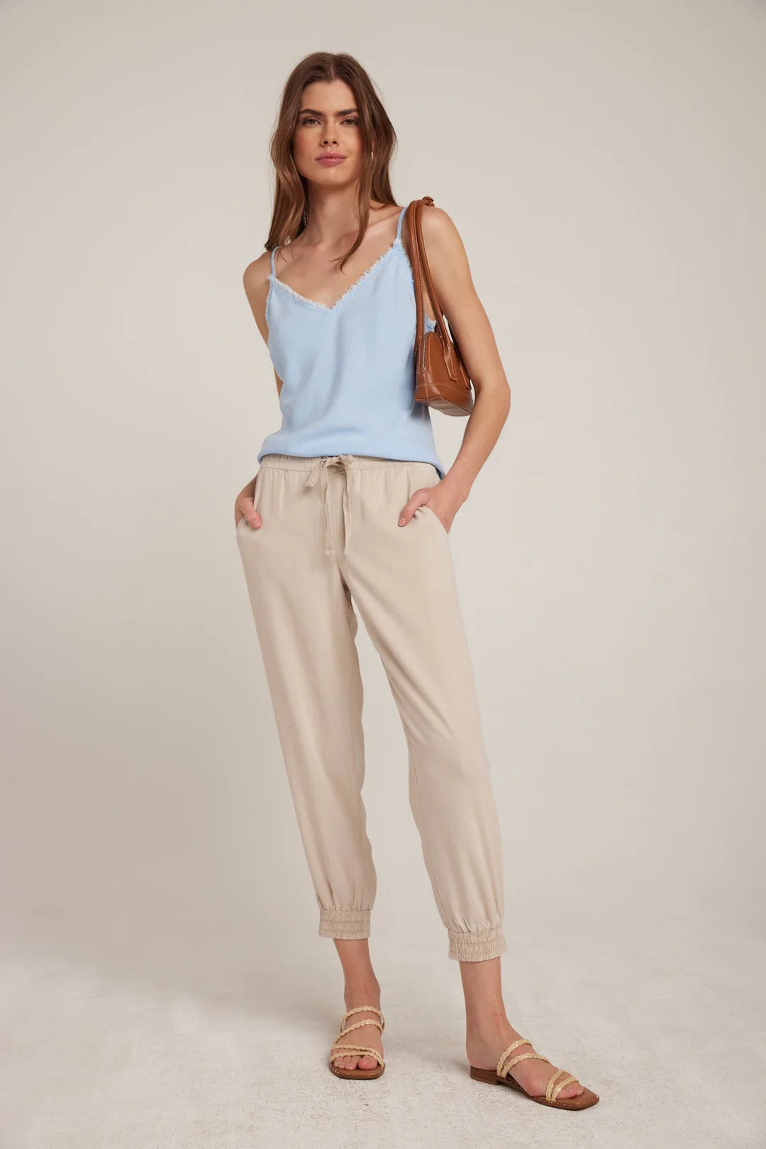 Soft Tan Pocket Jogger
