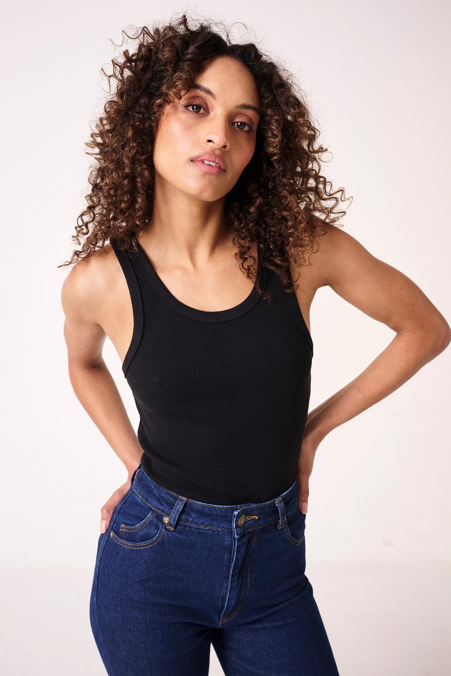 Jet Black Toni Tank
